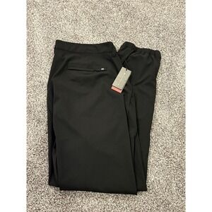 Travis Mathew Chino Pants Mens 40x30 Black Golf Performance Quick Dry NWT‎